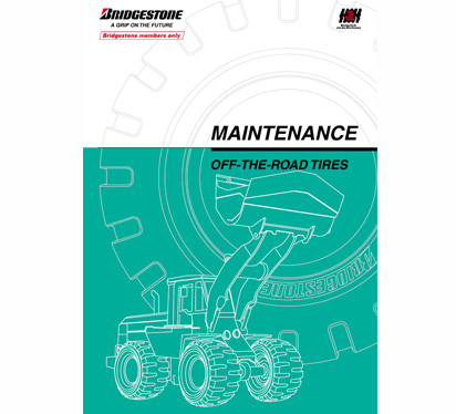 Bridgestone OTR Tire Maintenance